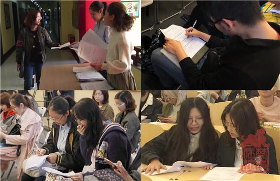 中传学生认真填写大学生毒品认知度的调查问卷.jpg